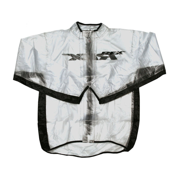 RFX Sport Wet Jacket (Clear/Black) size adult size 3xl fxwj1103x55bk