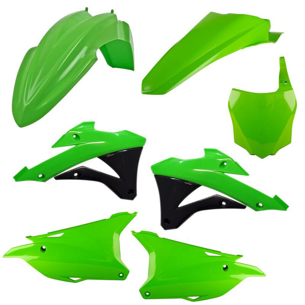 Kit di plastica di polizia OEM colore - Kawasaki KX 85 (92) 91333