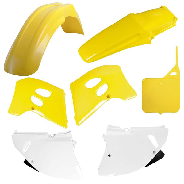 Kit di plastica di polizia OEM Colore OEM - Suzuki RM 125 (93-95) 91344