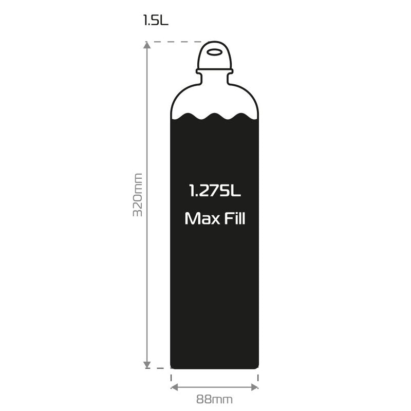 Bottiglia di carburante Oxford 1.5L OX834