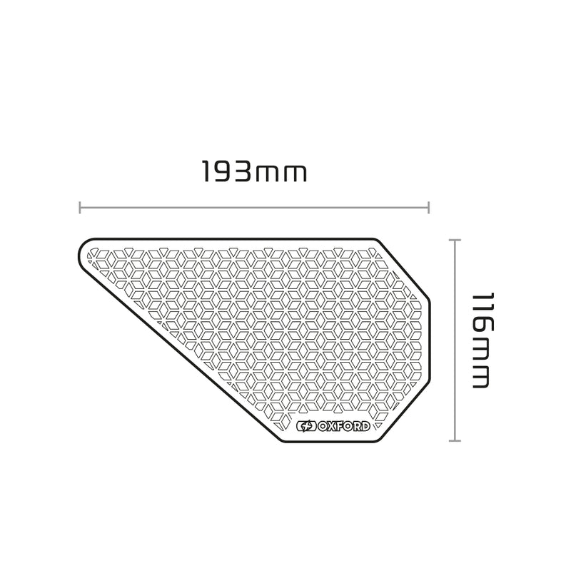 Oxford Gripper Adv Tank impugnature OX802