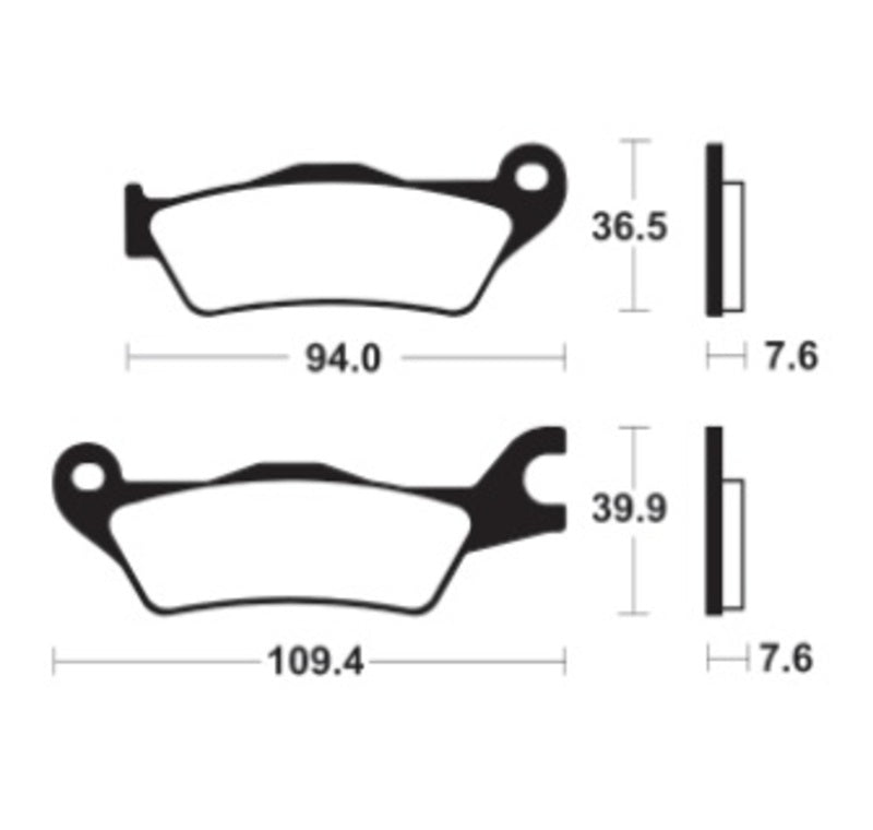 TECNIUM ORGANIC BRAKE PASS - MA451 1122632