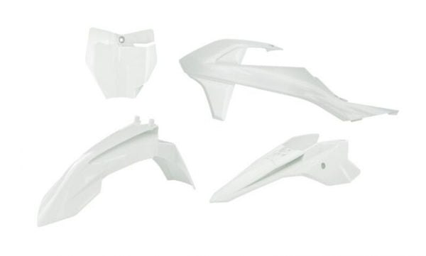 RaceTech Plastic Kit 4-parti-White R-Kitktm-BN0-050