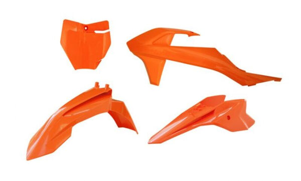 Racetech Plastic Kit 4 parti-arancione R-Kitktm-AR0-050