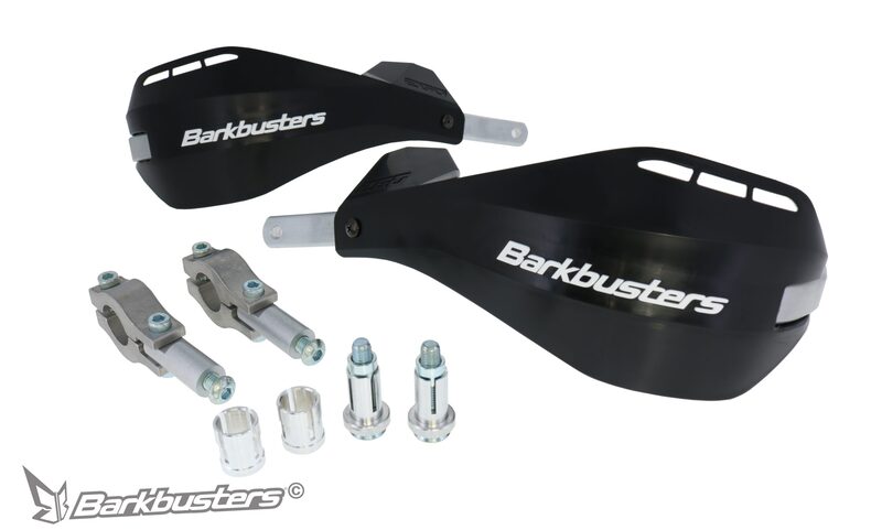 BARKBUSTERS EGO Handguards - Two Point mount (Straight 22mm) EGO-201-00-BK