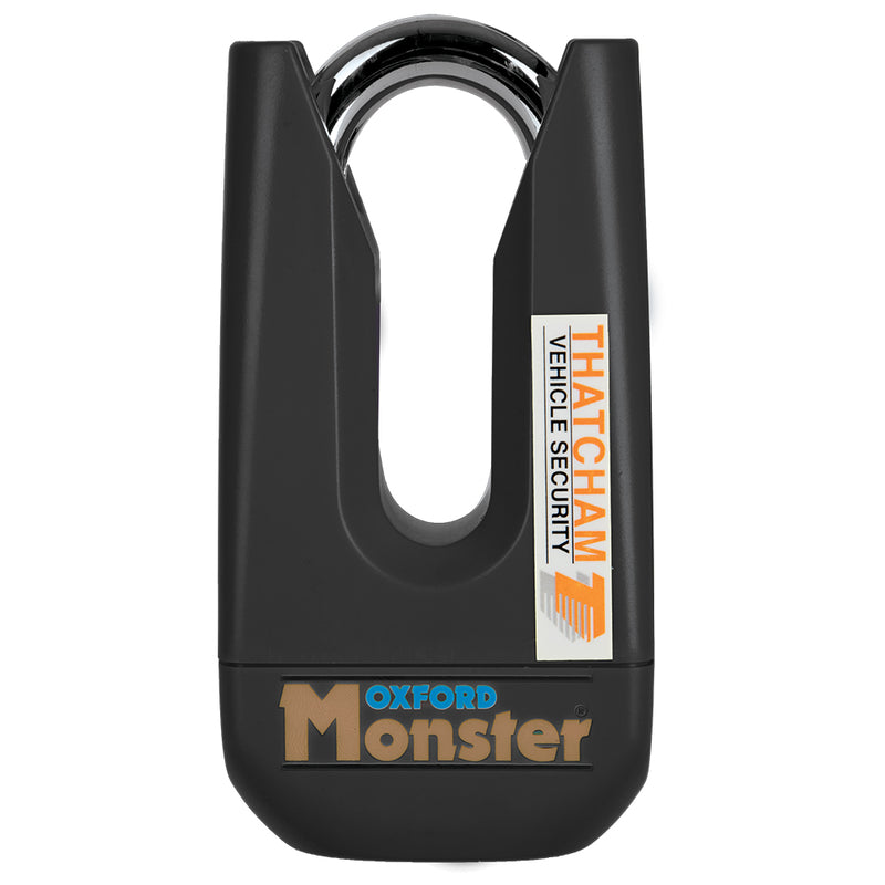 Oxford Monster Disc Lock - Nero di 32m