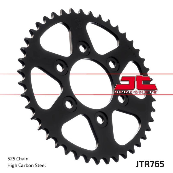 JT Sprock's standard Steel rear Sprock 765 - 525 JTR765.42