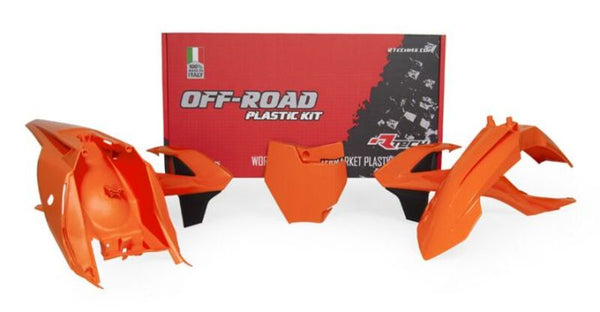 Racetech Plastic Kit-4 Parti arancione per KTM R-Kitktm-AR0-500