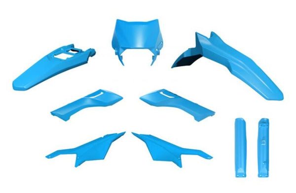 Kit di plastica Racetech 6 parti Blue R-Kitsur-AZ0-624