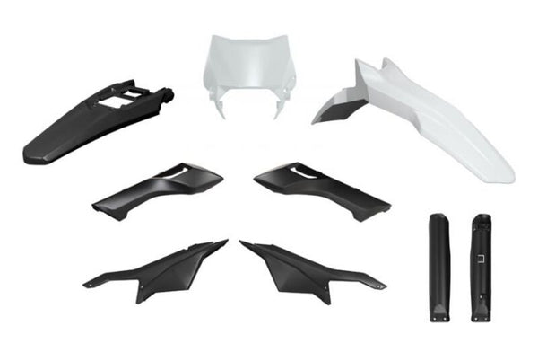 Kit di plastica racetech 6 parti-oem-color r-kitsur-oem-624