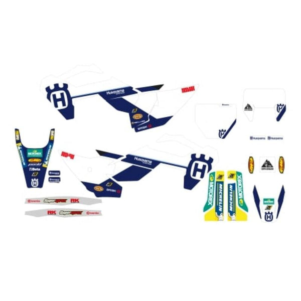 Blackbird Sticks Set Racing Replica Factory Team per Husqvarna 2616R8