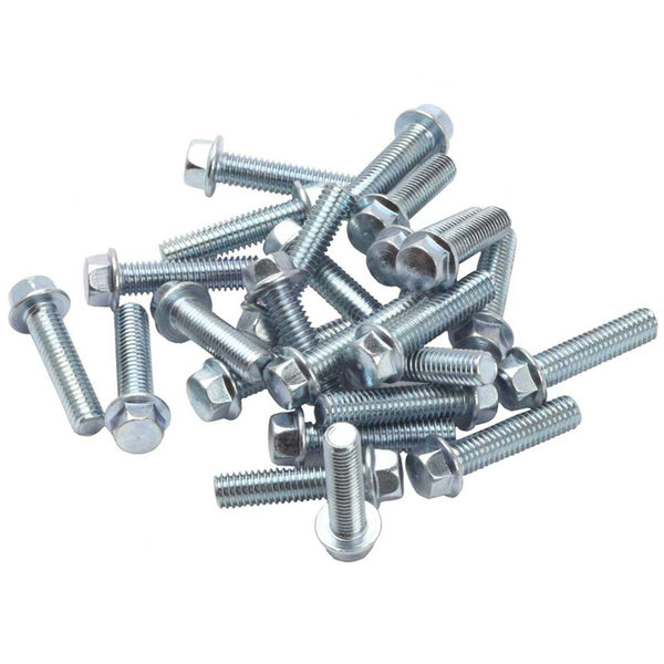 RFX M6 Flange Head Bolt Pack M6 x 20mm - 25 pezzi FXBKM6-2055SV