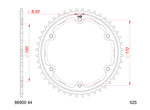 Spropet posteriore in acciaio AFAM Standard 86900 - 525