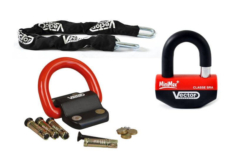 Kit Antift Vector Antift - Minimax + Disco Lock Ø16mm + catena Ø13mm / 1,3m + Anchor Ø22mm NULL