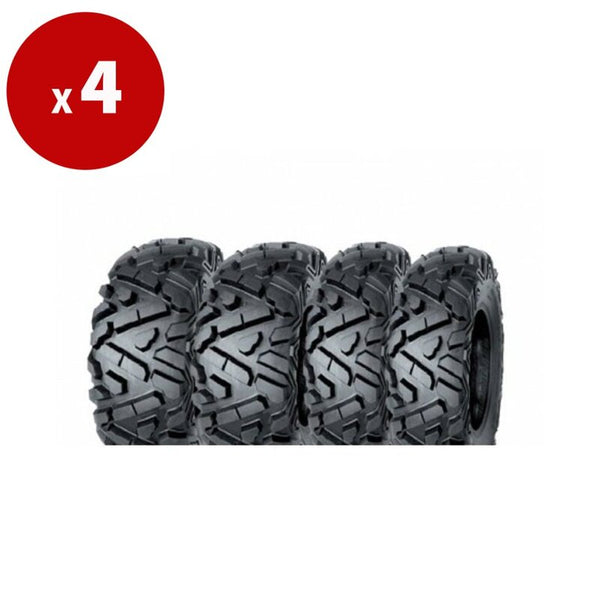 Art 4-Tyre Pack Utility Top Dog (2 x 25x8-12 + 2 x 25x10-12) X4 NULL