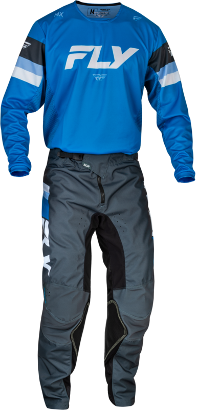 Fly Racing Kinetic Prix Pants - Bright Blue/Charcoal/White 377-43030