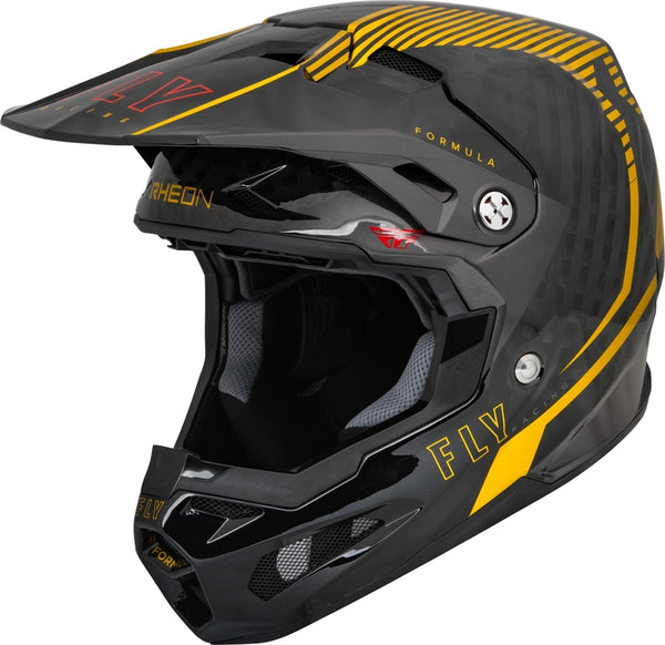 Fly Racing Formula Carbon Tracer Helmet - oro/nero 73-4441xs