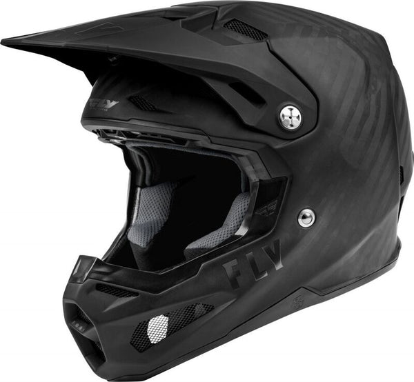 Escape Racing Formula Carbon Solid Helmet - Math Black Carbon 73-44292x