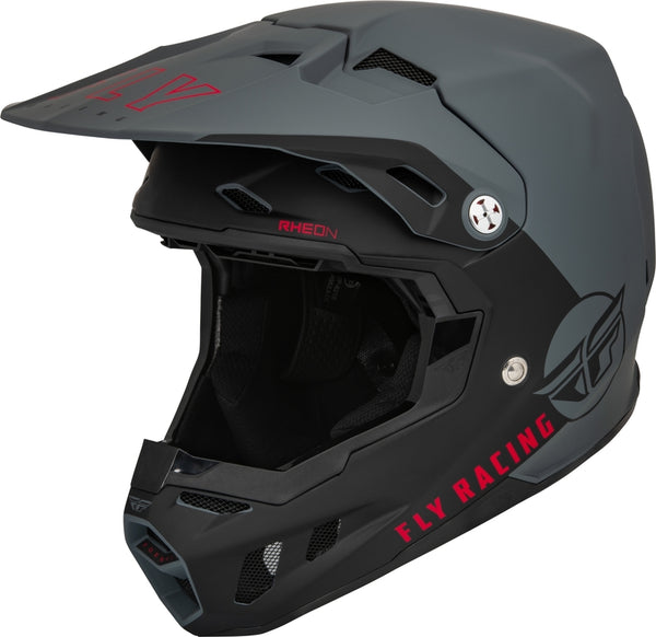Fly Racing Formula CC Centro Casco - Matte Grey/Nero 73-4321xs