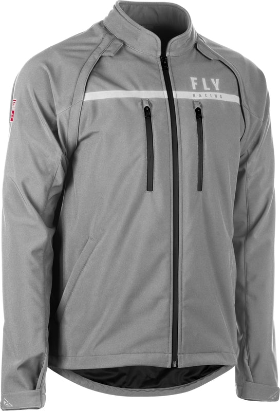 Giacca SoftShell Patrol Fly Racing - Grigio 373-687M