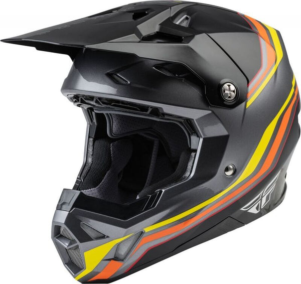 Escape Racing Formula CP S.E. Casco acceleratore nero/giallo/rosso XL 73-0024x