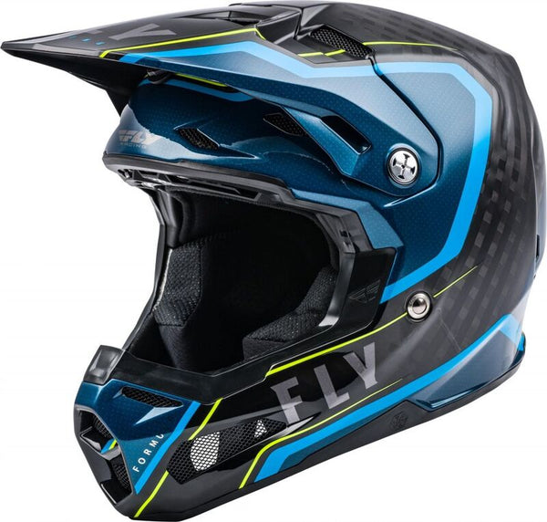 Escape Racing Formula Carbon Axon Axon Casco nero/blu XL 73-4420x
