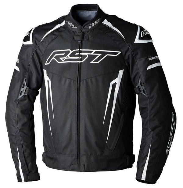 RST TESTILE MC-Jacket Tractech Evo 5 Black /White