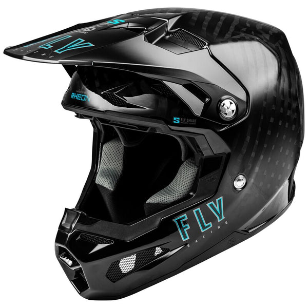 Fly Racing Formula's Carbon Solid Helmet - nero 73-44152x