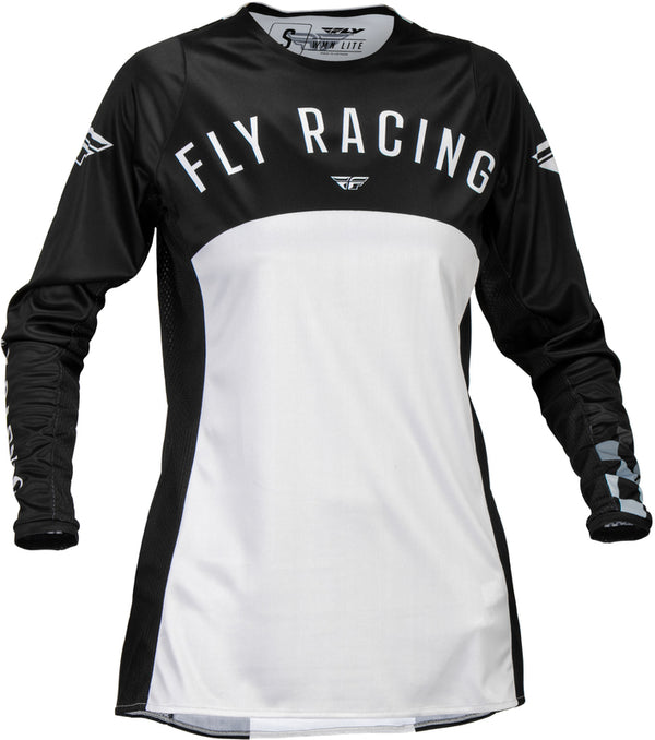 Fly Racing Lite Woman Jersey - Black/Light Gray 377-620x