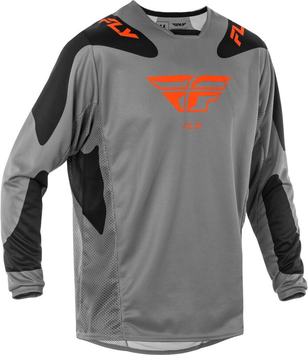 Fly Racing Kinetic Sym Jersey - grigio/arancione/nero 378-422s