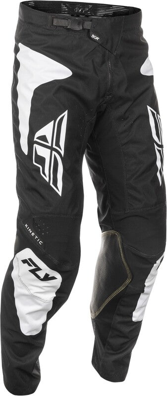 Fly Racing Kinetic Sym Pants - Black/White 378-43132