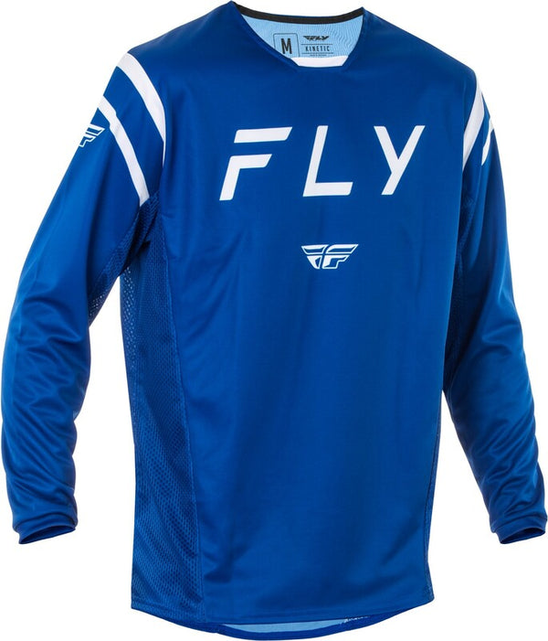 Fly Racing Kinetic Center Jersey - Navy/White 378-5212x