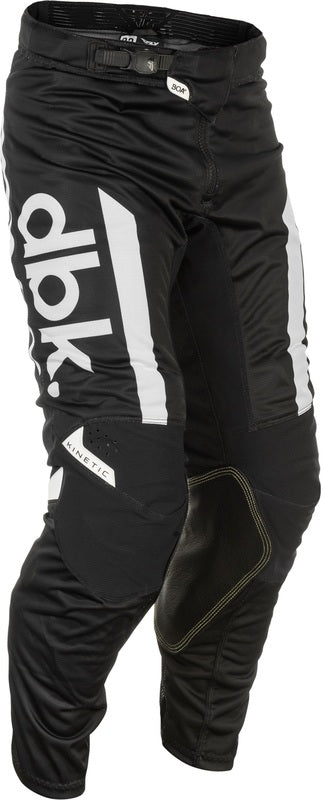 Fly Racing Kinetic Mesh DBK Pants - Black/White 379-32734