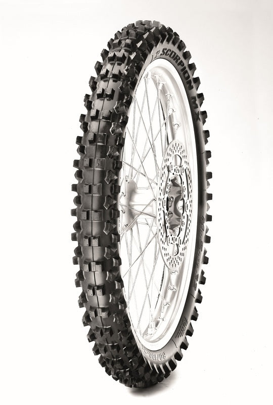 Pirelli Tire Scorpion MX32 Mid Soft (F) 90/100-21 M/C 57M TT M+S