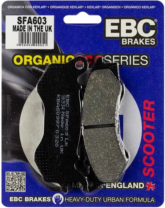 Brake pad freno EBC SFA Org Scooter SFA603