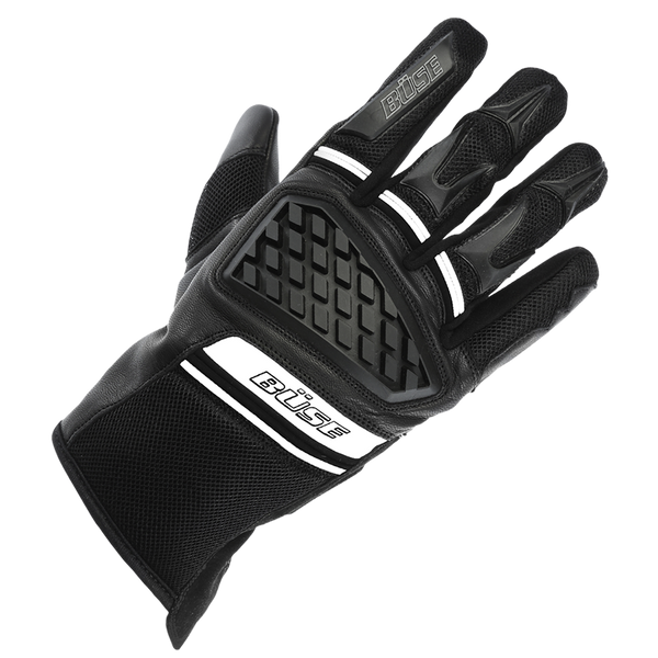 Büse MC-Gloves Braga Black /White