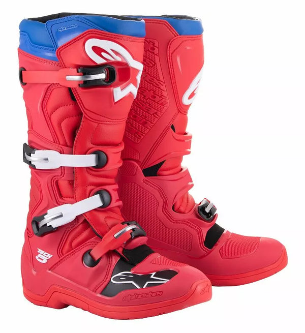 Alpinestars (MX) Boot Tech5 Red/Blue 9 2015015-323-9