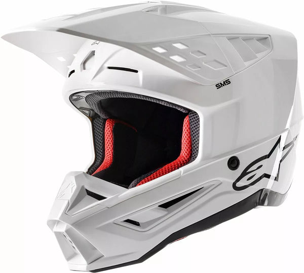 Alpinestars Cross MC Helmet SupeTech M5 Solid White