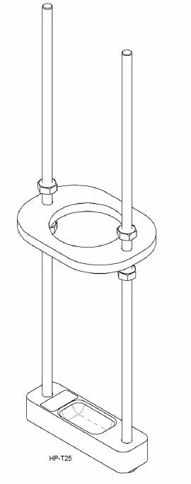 Rimozione della molla per utensili per utensili HyperPro Manu HP-T25