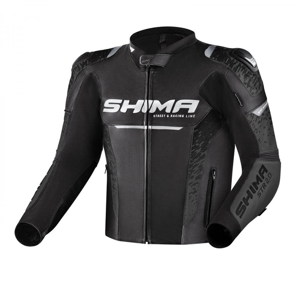 Shima Mc-Leather Jacket STR 2.0 Black 