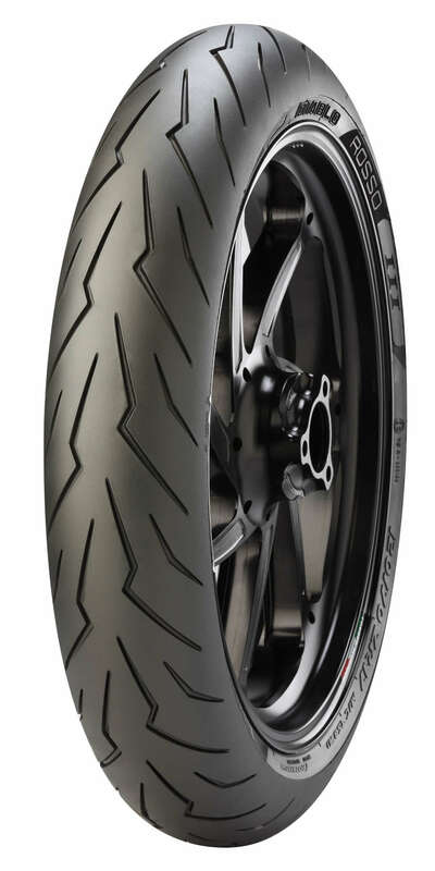Pirelli Tire Diablo Rosso III (F) 120/70 ZR 17 M/C (58W) TL