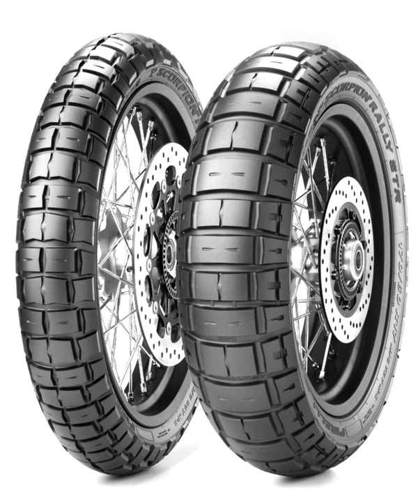 Pirelli Tire Scorpion Rally STR (F) 120/70 R 19 M/C 60V TL M+S