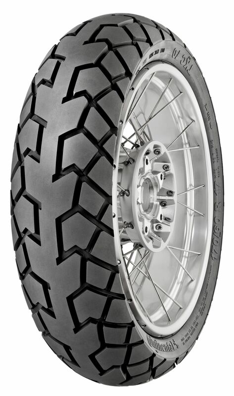 Continental Tyre TKC 70 130/80-17 M/C 65T TL M+S