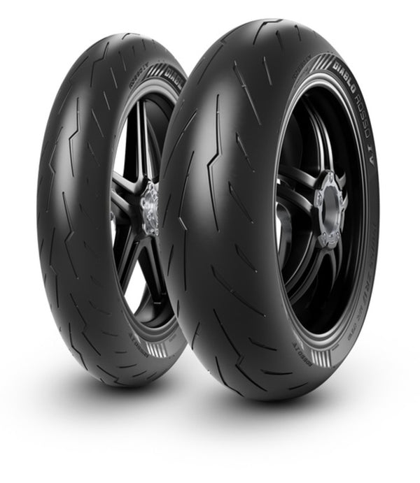 PIRELLI TIRE DIABLO ROSSO IV (F) 120/70 ZR 17 M/C (58W) TL