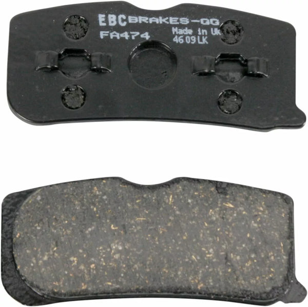 Brake Pad Pak Pad FA EBC sembra organico FA474
