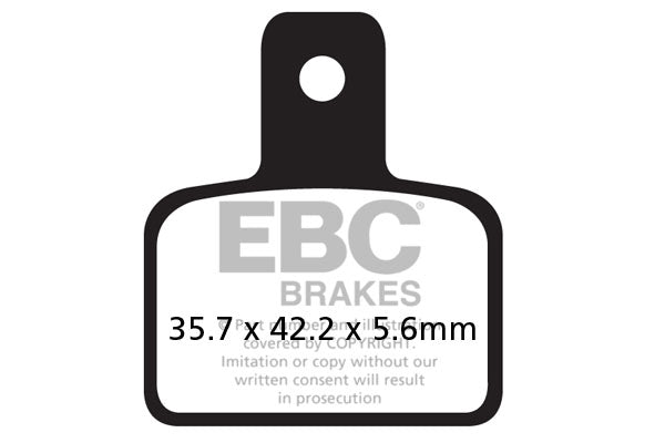 Brake Pad Pak Pad FA sembra organico FA495