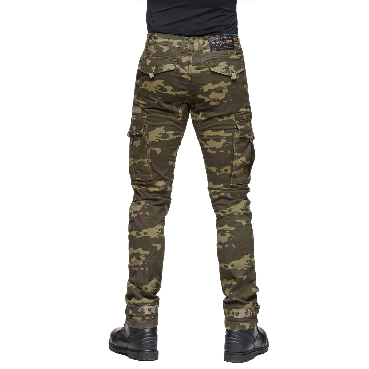 Sweep Kevlar MC-Pants Jungle Green /Camo