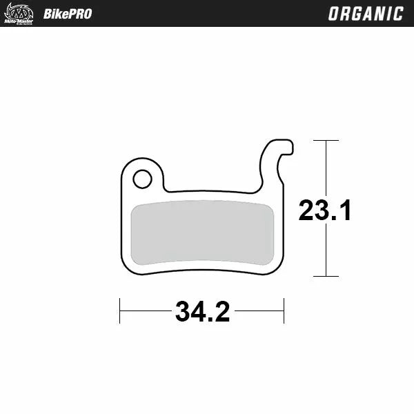 MOTO-MASTER BRAKE PASS ORGANIC 730141