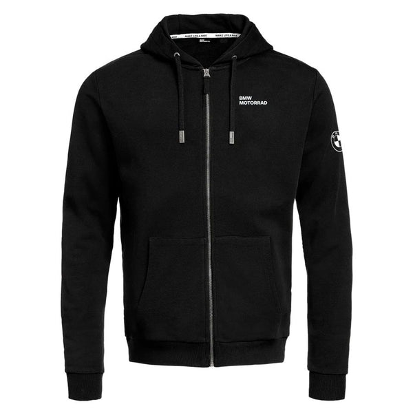 BMW Zip Hoodie Rendi la vita un giro nero