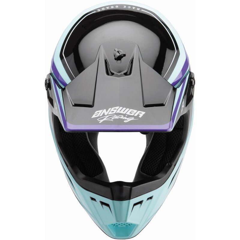 Risposta Cross MC Helmet AR1 VIVD Nero /Purple